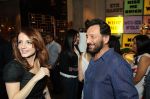 sussanne roshan& shekhar kapur at the Launch of Suzanne Roshan_s The Charcoal Project in Andheri, Mumbai on 27th Feb 2011.JPG